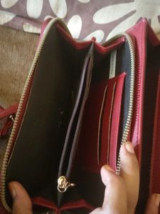 Chic Red Crossbody Bag