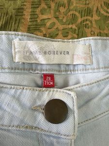 Light Wash Denim Jeans