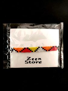 Hand Made Classic multicolour Wide Bead Bracelet