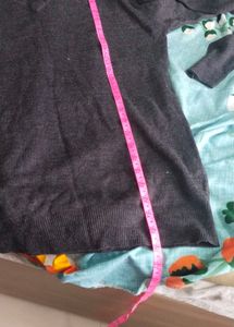 Classic Black Long-Sleeve Sweater