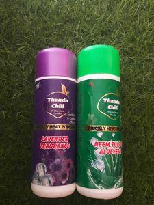 Thanda Chill Prickly Heat Powder Duo pack 2