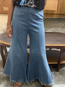 Wide leg jeans