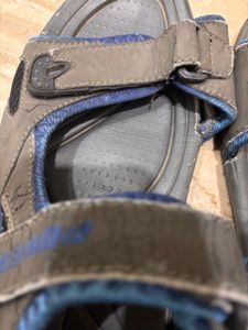 Men's Grey &amp; Blue Sport Sandals