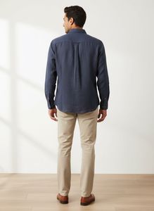 Classic Men's linen Button-Down Shirt
