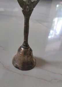 Vintage Brass Hand Bell- heavy