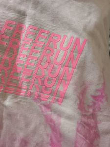 Pink Tie-Dye Graphic T-Shirt