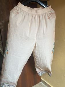 Stylish Printed Palazzo Pant with long kamiz and d