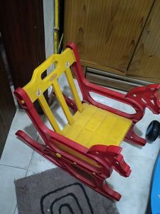 Kids Plastic Rocking Chair