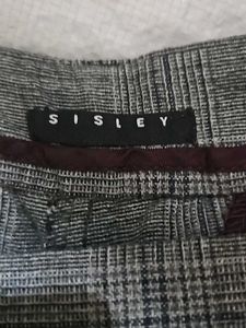 Imported Vintage Checked Trouser