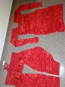 red  ♥️ soft silk salwar kameez set