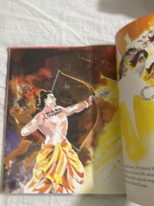 The Ramayana in Pictures - hard bound