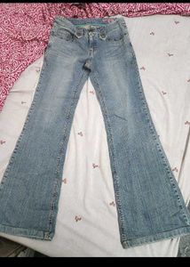 Light Wash Flare Jeans