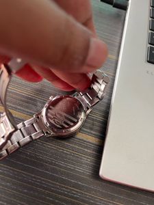 Titan Silver-Tone Women's Watch