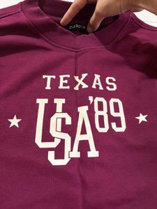 y2k maroon sweatshirt
