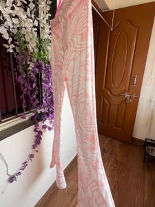 Pink Swirl Print Pants