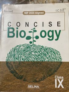 Concise Biology ICSE Class 9 Book