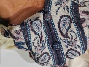 y2k vintage Bohemian Paisley Top