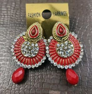 Red Beautiful Earring