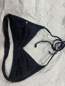 Black Lace Bikini Top