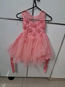 Cute Princess Baby Girl Dress Combo (Red &amp; Pink) �