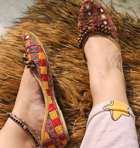 Ethnic Embellished Jutti Shoes