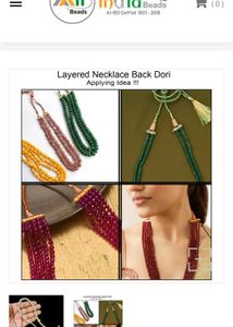 Jewellery Raw Material NECKLACE DORI