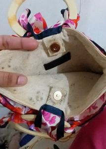 Floral Print Handbag