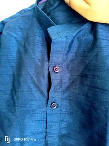 Men's Classic Blue Kurta✨💫