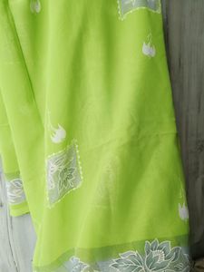 Green Saree