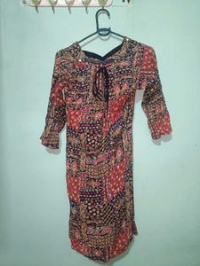 Boho Patchwork Print Kurta