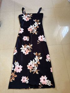 Chic Floral Print Bodycon Dress