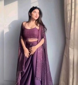 stunning vine party wear cord set indo western
