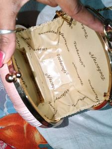 Elegant Round Clutch Bag