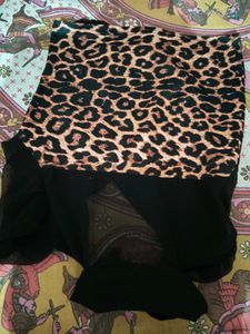 Leopard Print Top with Bolero