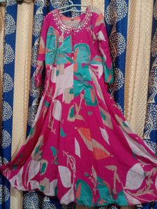 Pink Ethnic frock Set💓