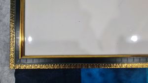 Photo Frame With Golden Edge