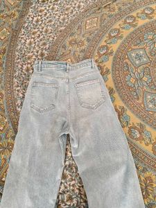 Light Wash Wide Leg Jeans