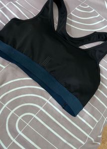 Black Sports Bra