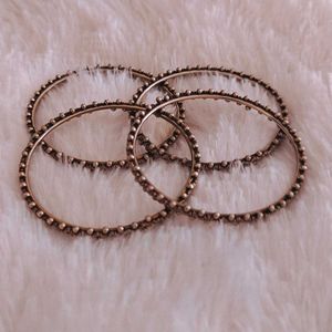 🆕 Set of 4 Vintage Beaded Bangles