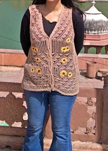 Crochet Top jacket Type