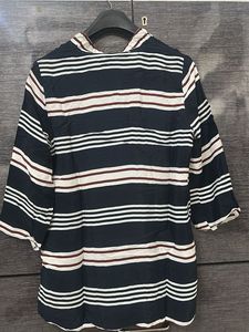 Striped Casual Women's Top