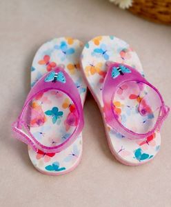 Cute Butterfly Flip-Flops for Kids
