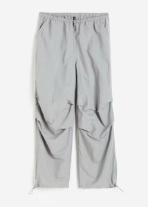 Gray Cargo Style Lounge Pants