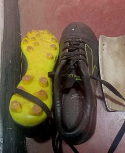 kid's Soccer Cleats &amp; Shin Guards