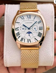 Cartier Watch - Elegant Gold Tone
