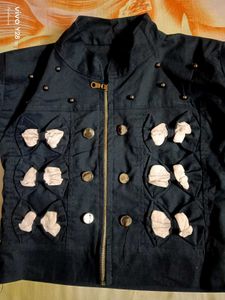 neavy blue jacket