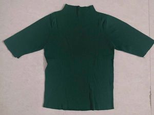 Green Neck T-Shirt
