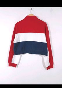 Oversized Crop Sweatshirt