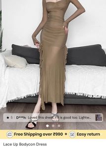 Newme Ruffle Dress