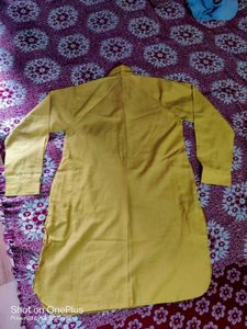 Stylish Yellow Kurta Suit Set